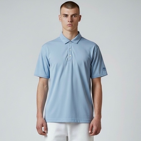 Holderness & Bourne Other - Holderness & Bourne Polo Shirt Mens XL Blue The Macdonald Windsor Tailored Fit